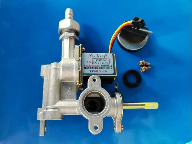 Alt view image 2 of 3 - "3V Solenoid Valve for Noodle/Bun Steamers & Fryers (Gas Flow Control)"