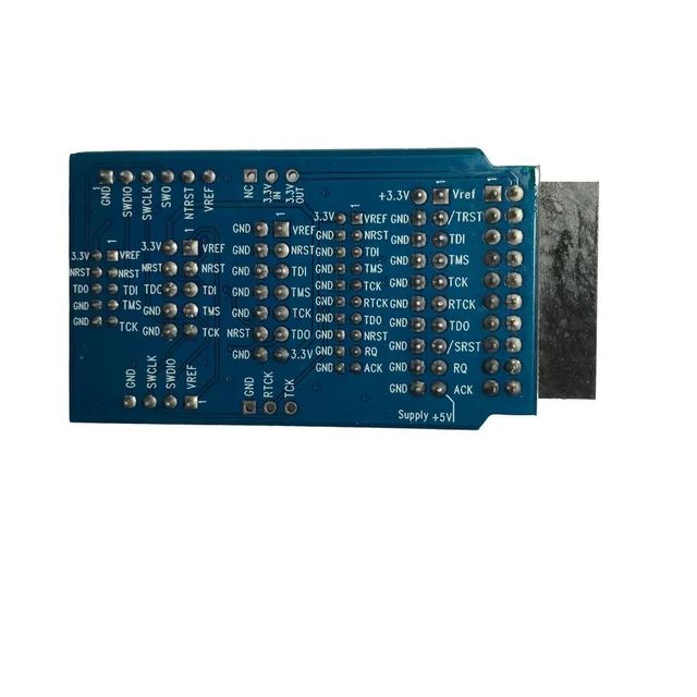 Alt view image 3 of 3 - JLink V9 J LINK V9 For J-LINK V9 ARM Emulator Adapter Switching Board Flat Ribbon Cable For STM32 ARM MCU USB JTAG Debug Tool