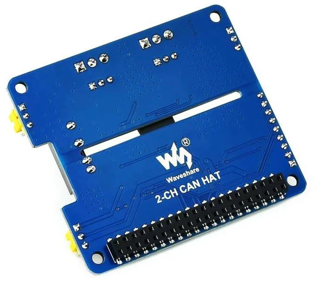 Alt view image 2 of 3 - Waveshare 2-Channel Isolated CAN Expansion HAT for Raspberry Pi, Dual Chips Solution, Canbus for Raspberry Pi 5/4B/3B