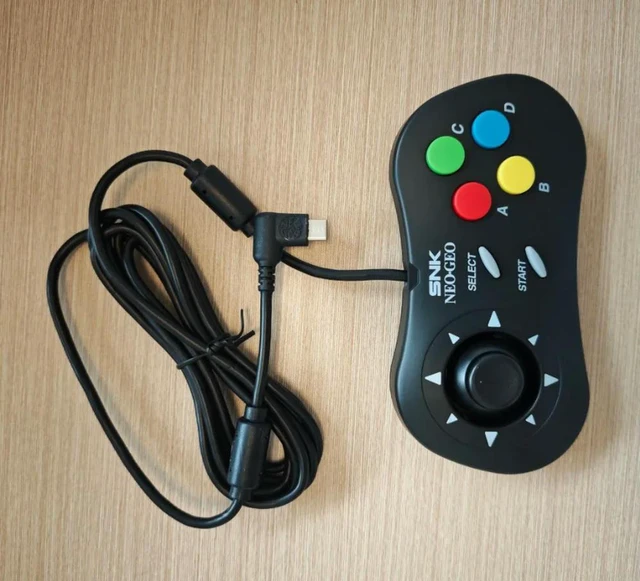 Alt view image 2 of 2 - For Neo Geo snk Controller Home game console joystick style game console retro handheld arcade