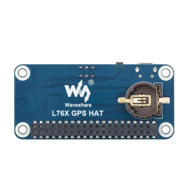 Alt view image 3 of 3 - Waveshare L76K GPS HAT Raspberry Pi GNSS Expansion Board Supports GPS / Beidou (BDS) / GLONASS / QZSS Multi-Satellite Systems