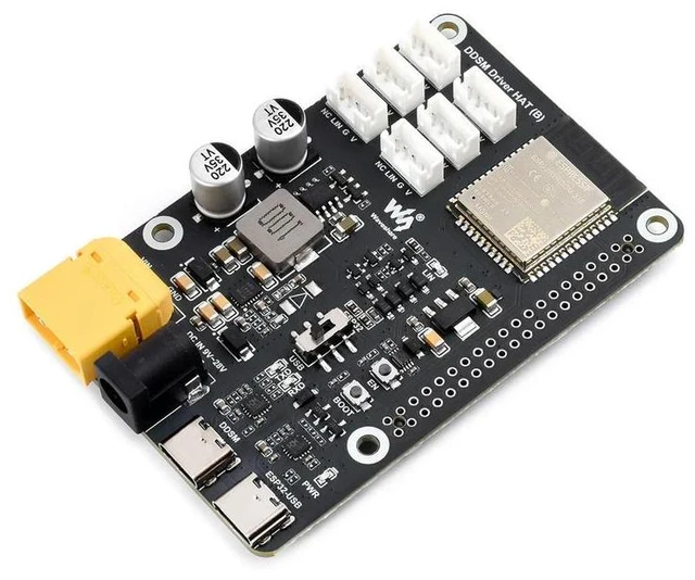 Alt view image 2 of 3 - Waveshare Direct Drive Servo Motor Driver Board (B), Integrates ESP32 and Control Circuit, 2.4G Support