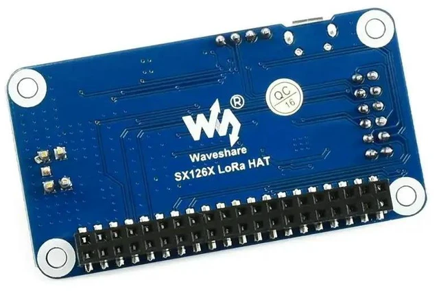 Alt view image 3 of 3 - Waveshare SX1262 LoRa HAT for Raspberry Pi, Spread Spectrum Modulation, 868MHz Frequency Band for Raspberry Pi 5/4B/3B