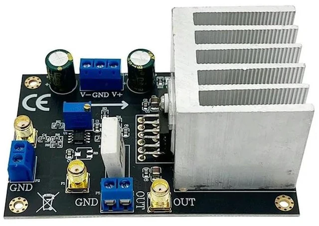 Alt view image 2 of 3 - OPA541 Module Low-Frequency Power Amplifier Audio Amplifier 5A Current High Voltage High Current Amplifier Board
