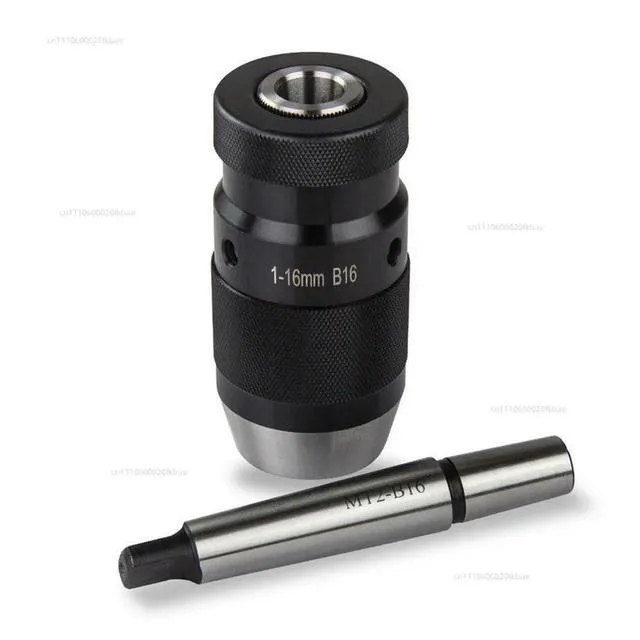 Alt view image 3 of 3 - B16 Drill Lathe, Keyless, 1-16mm, MT2-B16, Arbor, Self-Adjusting Chuck