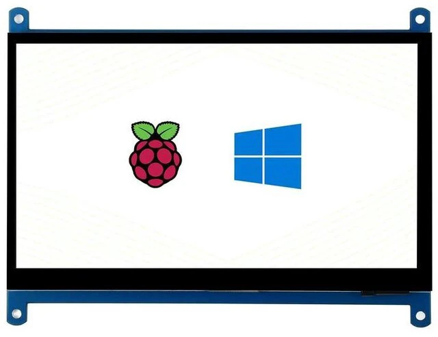 Alt view image 2 of 3 - Waveshare 7" HDMI LCD (C) Capacitive Touch Screen IPS, Computer Monitor, Display for Raspberry Pi 5/4B/3B/Zero/Zero W/Zero WH+