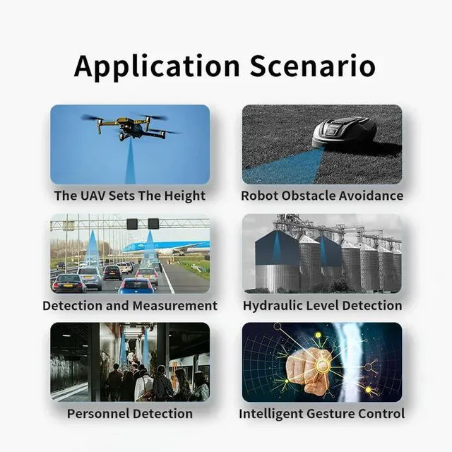 Alt view image 3 of 3 - TOFSense-F2 P LiDAR Ranging Sensor Range Finder Laser Radar Module Avoidance 40m UART IIC Serial Port STM32 APM/Pixhawk
