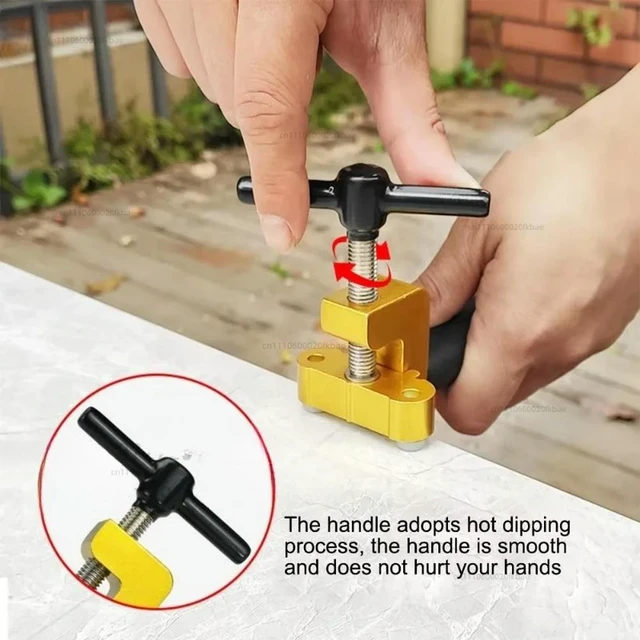 Alt view image 2 of 3 - 2 in 1 Professional Cutter Handheld Glass Cutter Tile Opener for Thick Glass Brick Cutting