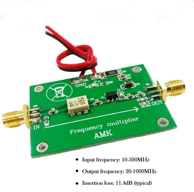 Main image of AMK-2-13 Double Frequency Multiplier 50 20-1000MHz Output Passive Multiplier Designed with MINI Device