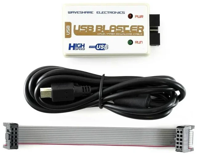 Alt view image 2 of 3 - Waveshare USB Blaster Download Cable for ALTERA FPGA,CPLD Programmer Debugger USB 2.0 connection to PC,JTAG, AS, PS to target de