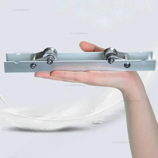 Alt view image 3 of 3 - Aluminum alloy reel driver W/magnetic 150kg load-2pcs/set horizontal fiber optic cable seat bracket