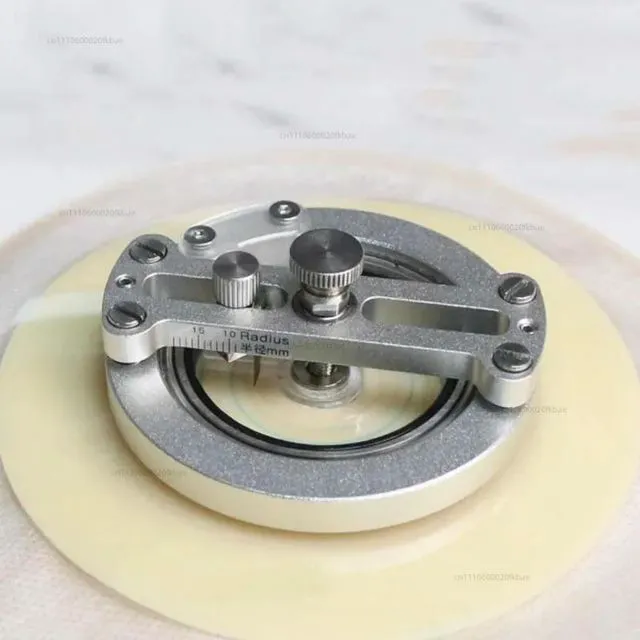 Alt view image 2 of 3 - Adjustable cutting tool (19-38 mm) for ostomy bags - stoma base hole cutter