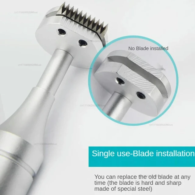Alt view image 2 of 3 - QFH-Manual Cross Adhesion Tester, 1MM / 2MM / 3MM, Blades with Magnifying Glass