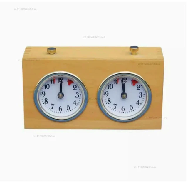 Main image of The Chess Timer, Professional Digital, Wooden Count Up Down ChessTimer