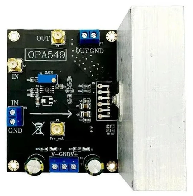 Alt view image 2 of 3 - OPA549 Audio Power Amplifier Module, 8 A Current Driver, High-Voltage High-Current Amplifier