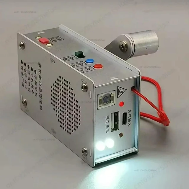 Main image of Hand crank generator Multifunctional radio igniter Flashlight USB charging