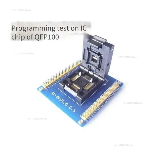 Alt view image 3 of 3 - IC51-1004-809-23 Test Programming Socket QFP100 TQFP100 LQFP100 Programming Socket