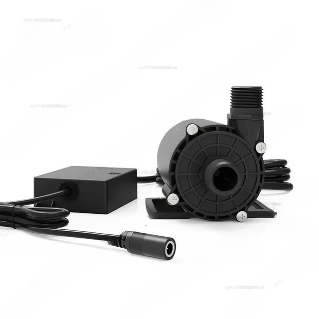 Alt view image 2 of 3 - Circulating water pump 24V high temperature resistant for PU-KUB external control board 88W power 23m head