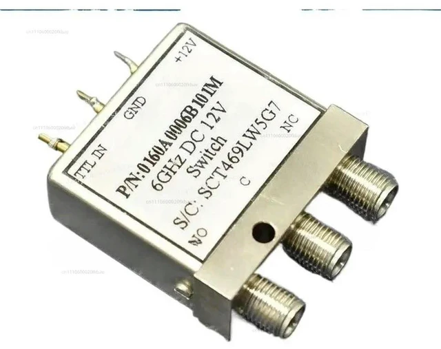 Alt view image 2 of 3 - TTL-Controlled Microwave RF Coaxial Switch - SMA Interface, 12V SPDT, DC-6GHz Electromagnetic