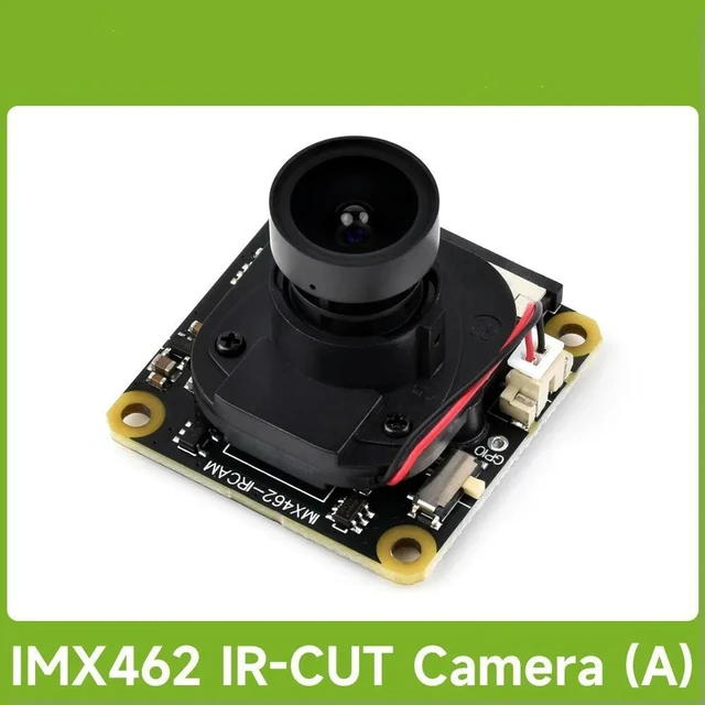 Alt view image 2 of 3 - Waveshare IMX462 2MP IR-CUT Camera for Raspberry Pi 5/4B/3B/3B+/3A+/B+/2B, 90° DFOV, Starlight Camera Sensor, Fixed-Focus