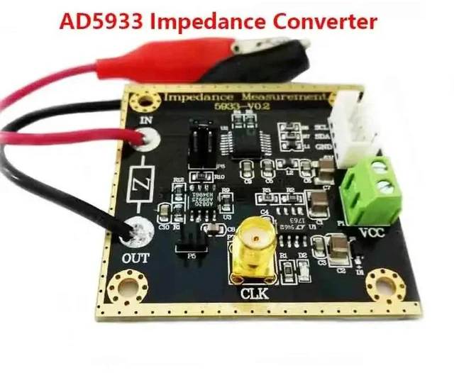 Main image of AD5933 Impedance Converter Network Analyzer Module 1M Sample Rate 12bit Resolution Measurement Resistance