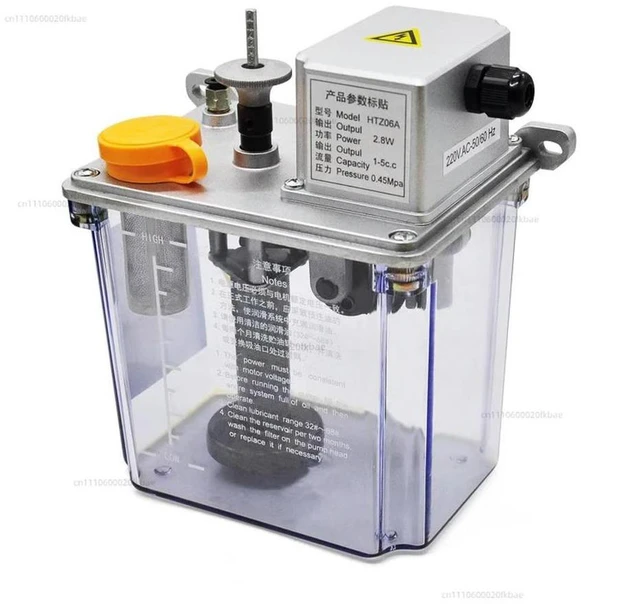 Alt view image 3 of 3 - Electric Intermittent Lubrication Pump Automatic CNC Machine Tool Lubricator Lathe Milling Machine Lubricating Oil Pump 220V