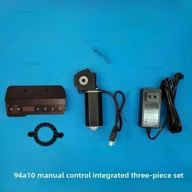 Alt view image 2 of 3 - Hand Controlled Integrated Lift Desk Motor Electric Office Desk Accessories