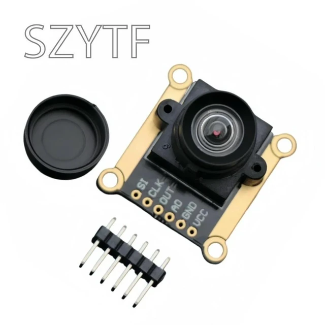 Alt view image 2 of 3 - TSL1401CL 128x1 Linear CCD Camera Sensor Array Ultra Wide-Angle Lens 120 Degrees 128*1 Black And White Line Tracking Module