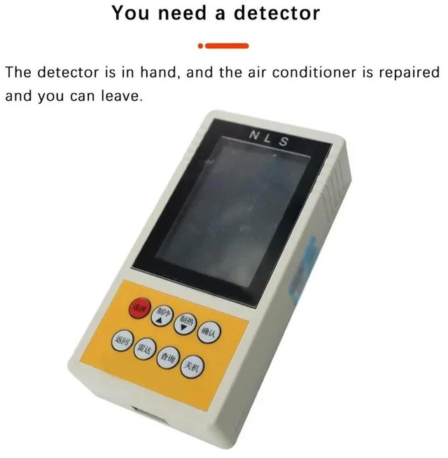 Alt view image 2 of 3 - Multi-Brand Universal Frequency Converter Air Conditioner Detector Internal And External Unit Maintenance Instrument