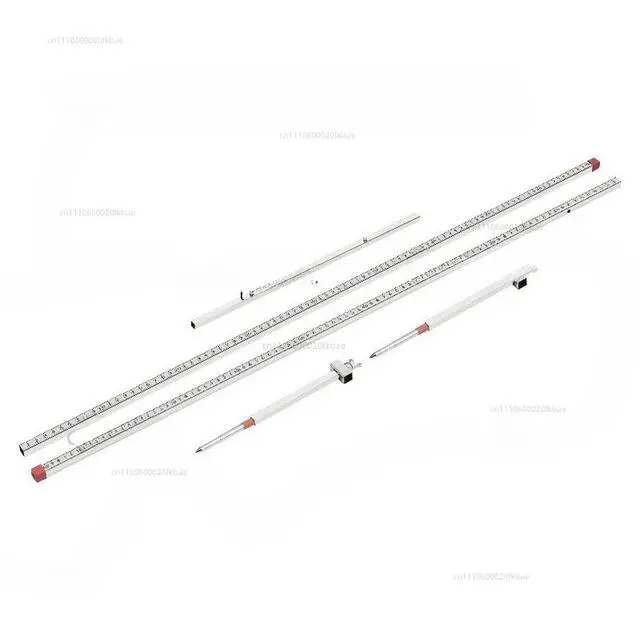 Alt view image 3 of 3 - Stainless Steel Car Sheet l Tools Accident Body Beam Repair Correction Inspection Two-dimensional Measuring Tape