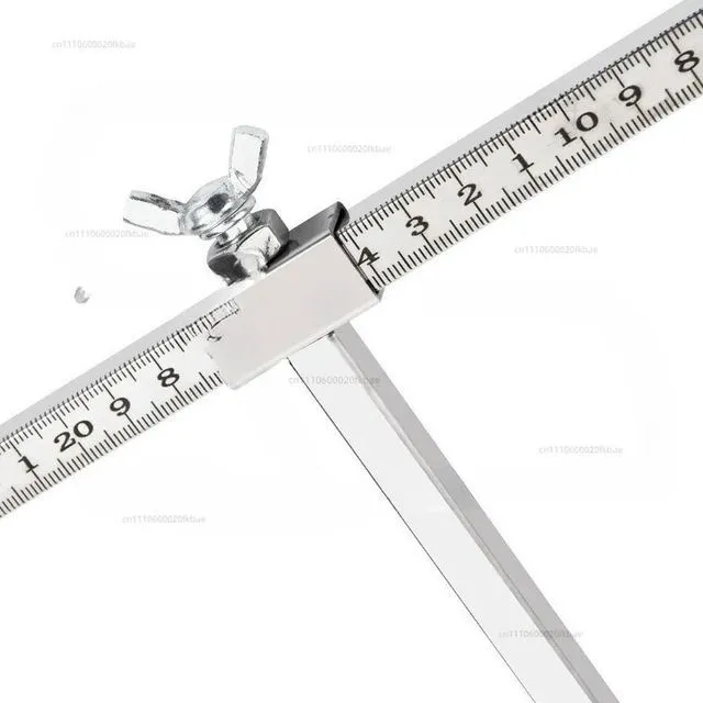 Main image of Stainless Steel Car Sheet l Tools Accident Body Beam Repair Correction Inspection Two-dimensional Measuring Tape