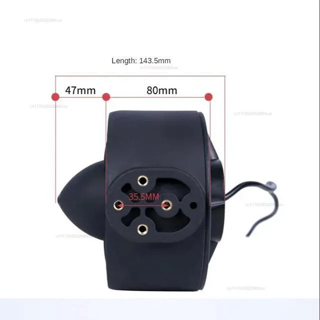 Alt view image 3 of 3 - 800W High Speed ROV Underwater Propeller for Fishing Boat Kayak Modified Submersible Robot 24-48V 10A 130N1pc