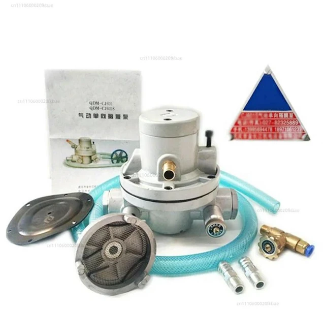 Alt view image 2 of 3 - CJ601 Pneumatic One-Way Diaphragm Ink Pump for Printing Machine Carton Factory Use - Air-Operated Liquid Transfer Pump