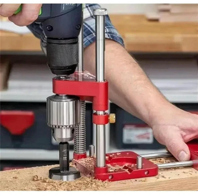 Alt view image 2 of 3 - Woodworking Drill Positioner Belt Woodworking Drill Positioner