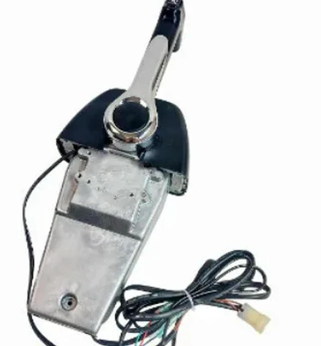 Alt view image 2 of 3 - Ship Outboard Throttle Control Top Mount 704-48205-P1 Vertical Single Belt Lift Switch