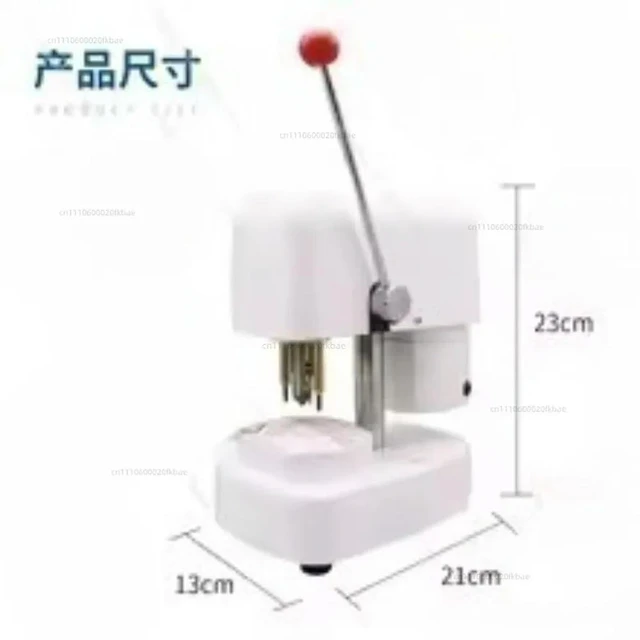 Alt view image 2 of 3 - Glasses Equipment Instrument 918C Glasses Lens Template Punching Machine Three-hole Machine Punching