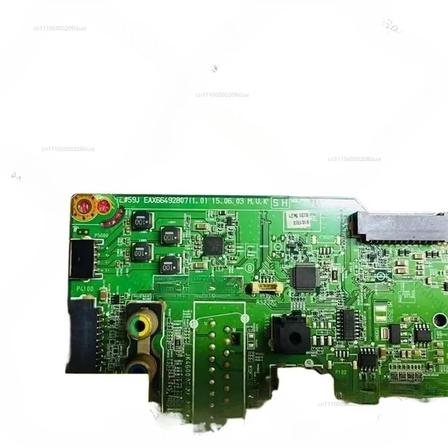 Alt view image 2 of 2 - 60UF7762-CN LCD TV motherboard EAX66492807 with screen LC600EQF circuit board