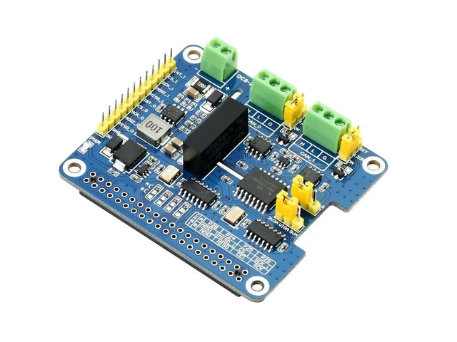 Alt view image 2 of 3 - Waveshare 2-Channel Isolated CAN FD Expansion HAT, SPI interface,Multiple Protections, Designed For Raspberry Pi Series