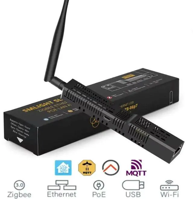 Main image of SMLIGHT SLZB-06P7 Zigbee 3.0 to Ethernet, USB and Gateway Coordinator