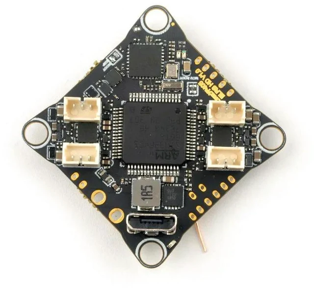 Alt view image 3 of 3 - HappyModel CrazyF405HD ELRS 1-2S AIO FC Built-in UART ELRS RX 12A BLS ESC for Mobula8 Digital HD Tinywhoop Cihoop Toothpick