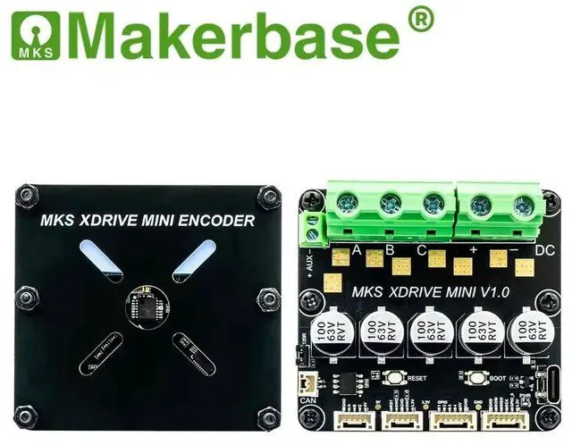Alt view image 3 of 3 - Makerbase Mks Xrive Mini Servo Driver Controller Brushless Engine Odrv V3.6 With Spi As5047p Development Board For Robot Dog Arm