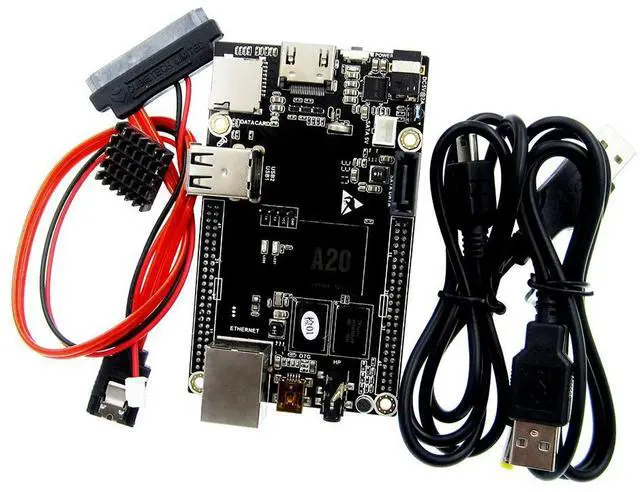 Alt view image 2 of 3 - 1pcs PC Cubieboard A20 Dual-core Development Board , Cubieboard2 dual core with 4GB Nand Flash Game Module