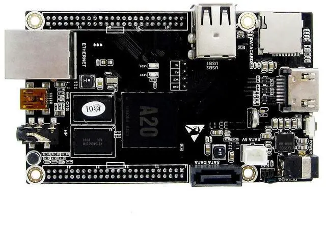 Alt view image 3 of 3 - 1pcs PC Cubieboard A20 Dual-core Development Board , Cubieboard2 dual core with 4GB Nand Flash Game Module