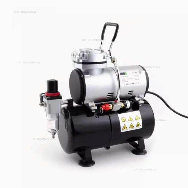 Main image of Adjustable home mini small oil-free compression pump with pressure switch safety valve AS-186 air compressor