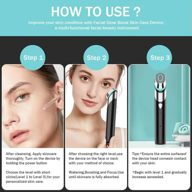 Alt view image 3 of 3 - face-saving equipment, anti-aging and anti-wrinkle electric radio frequency beauty instrument, home eye massager