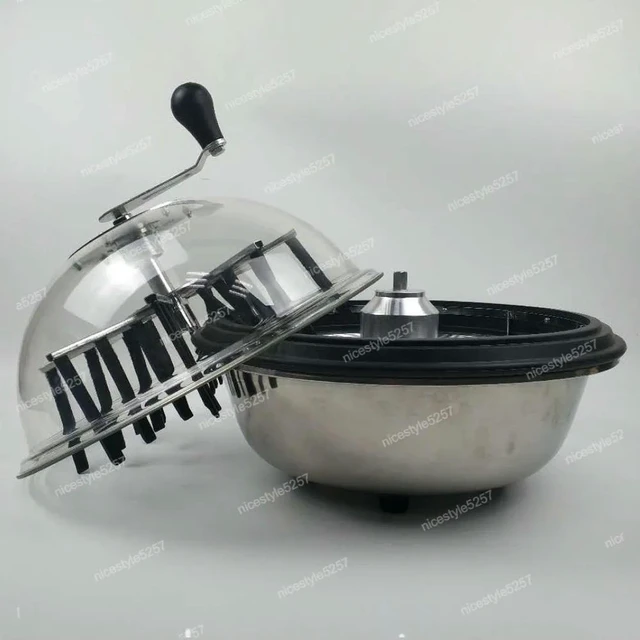 Alt view image 3 of 3 - 16inch Leaf Bowl Trimmer Bowl Leaf Cutter Lawn Mower Hydroponic Rotary Cutting of Plant Buds Udwells Plant Bud Bowl Leaf Trimmer