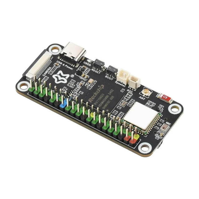 Alt view image 3 of 3 - Waveshare Luckfox Pico Zero Linux Micro Development Board, Based On Luckfox RV1106G3 Chip, 1 TOPS, 8GB eMMC, With