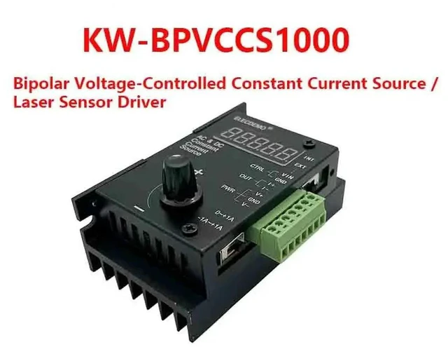 Main image of Voltage-Controlled Constant Current Source Module, ±1 A AC/DC Output, Adjustable Current with Digital Display