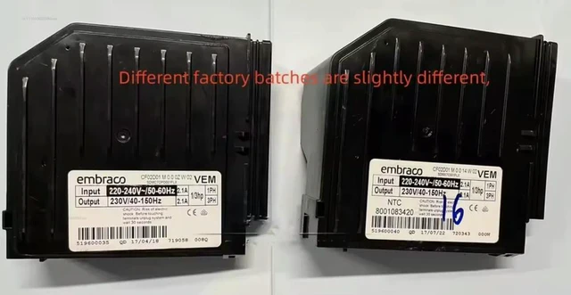 Alt view image 2 of 3 - VEM193525231 Refrigerator Embraco Compressor Driver Board CF02D01M Variable Frequency Box