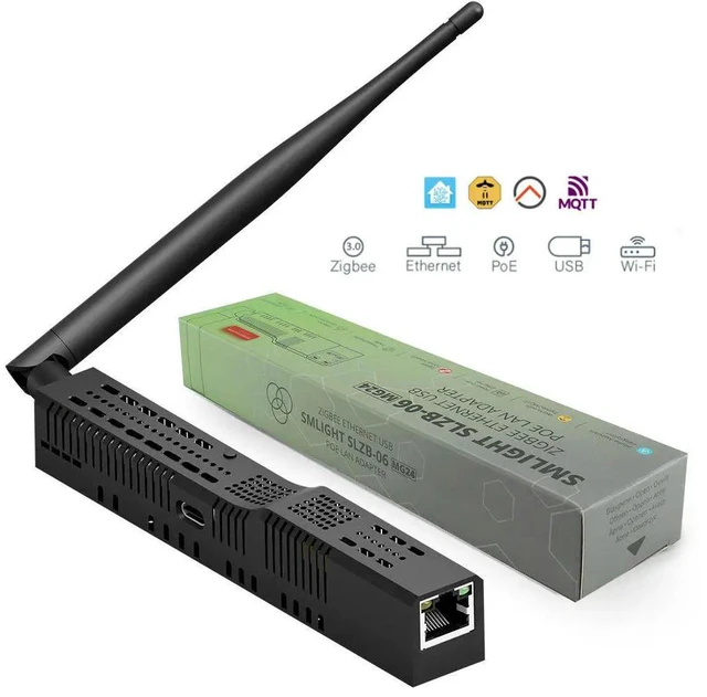 Alt view image 3 of 3 - SLZB-06MG24 3.0 zigbee Ethernet, USB and Gateway Coordinator with PoE